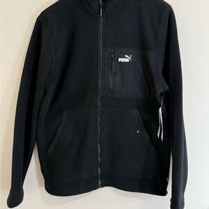 Puma Charcoal Zip-Up Jacket